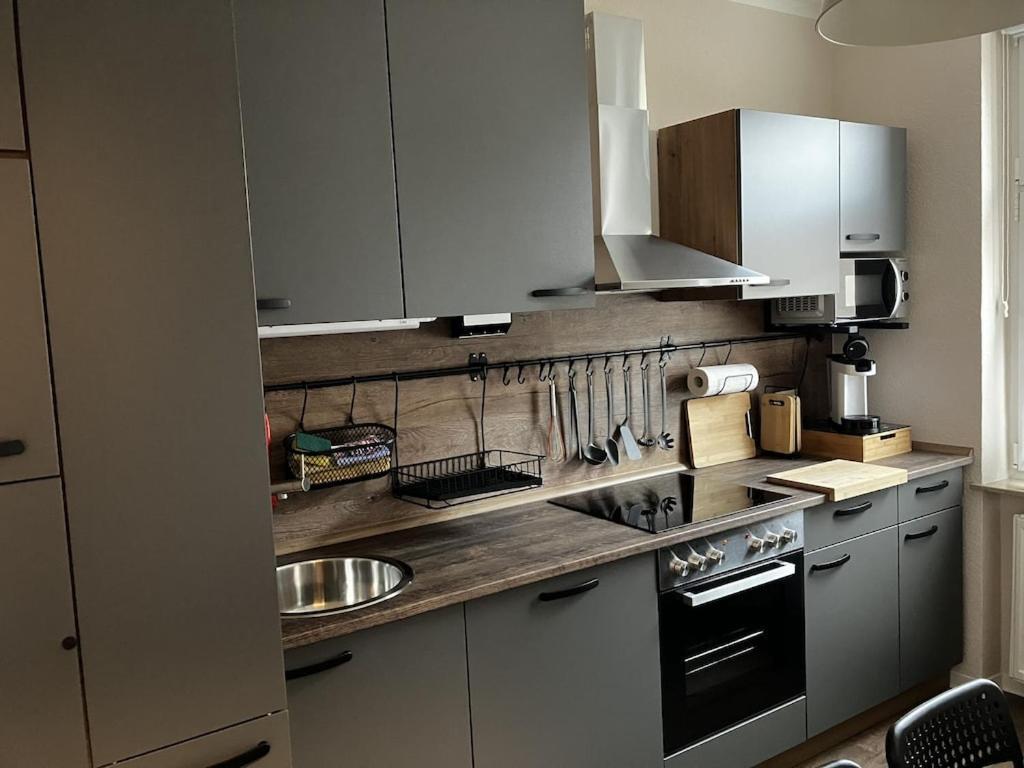 "Ferienwohnung Am Schloss" - Ferienwohnung Mit Blick Auf Das Barbyer Schloss, 5 Gehminuten Bis Zur Elbe Bagian luar foto